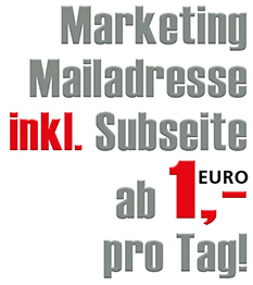 domain ab 1 euro mailadresse